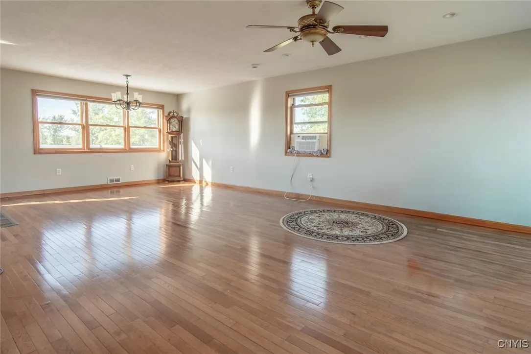 Living Room and dining area