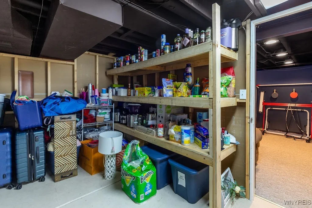 But still has ample storage shelving