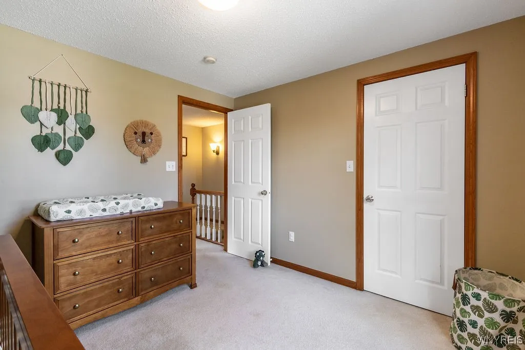 3rd bedroom upstairs with sizable closet
