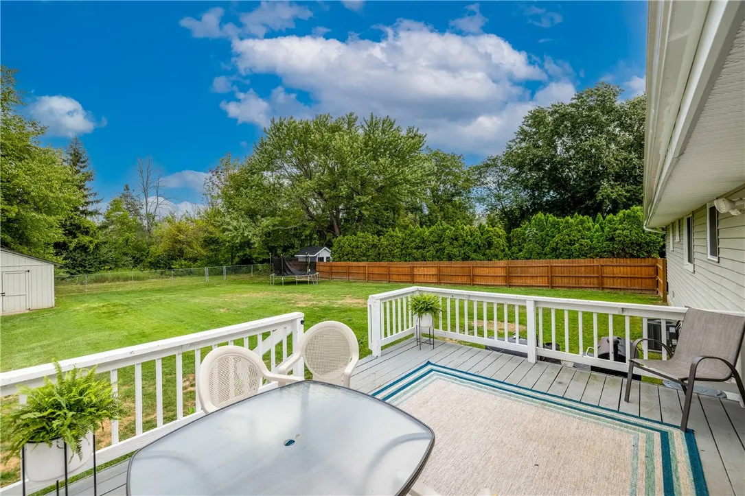 Back deck