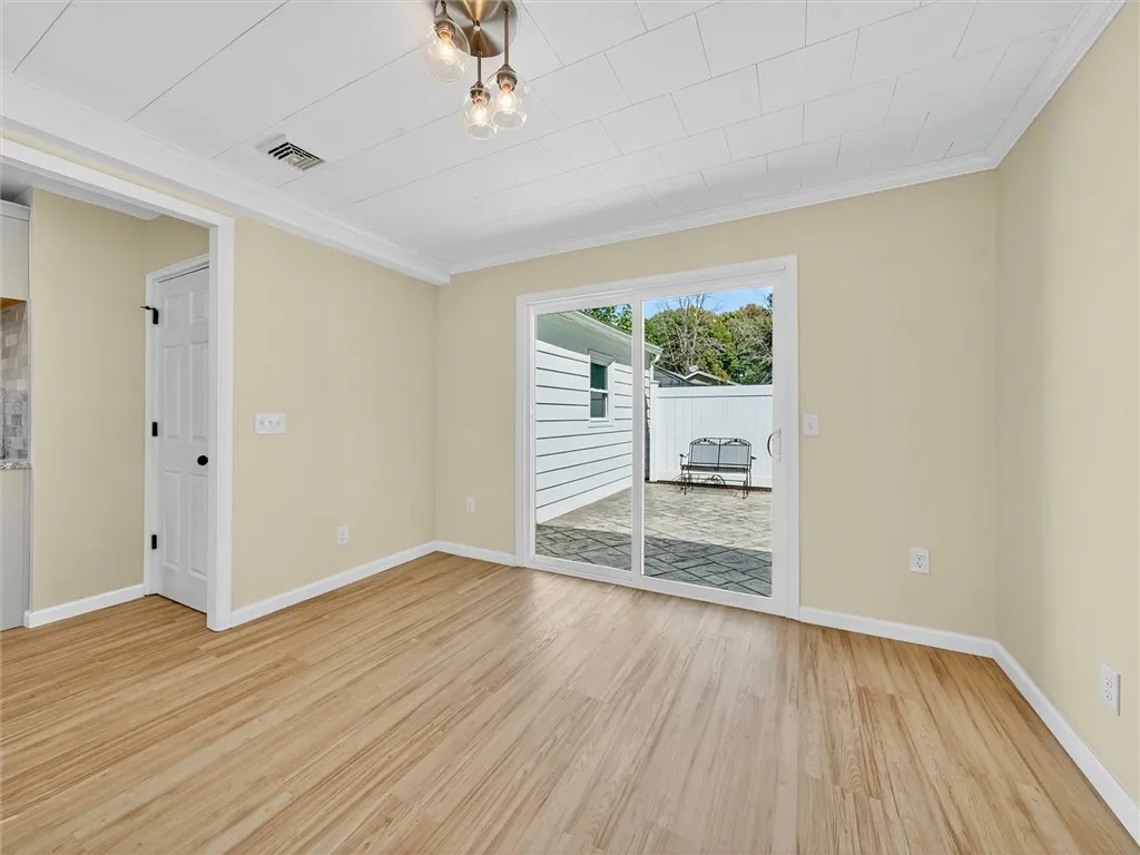 Great room off kitchen