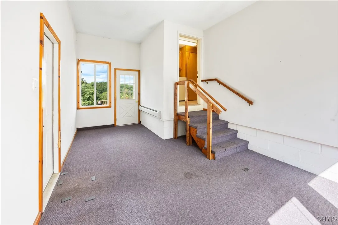 Spacious entry from attached two car garage