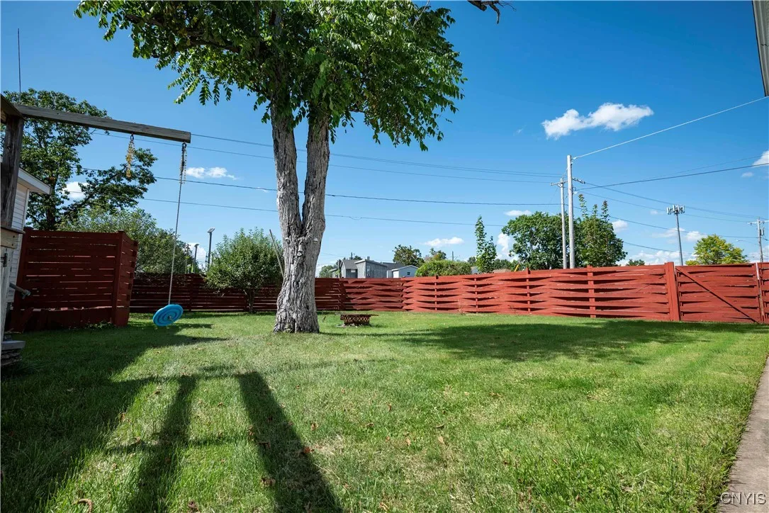Large Fenced Yard