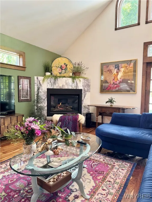 Gas Burning Fireplace