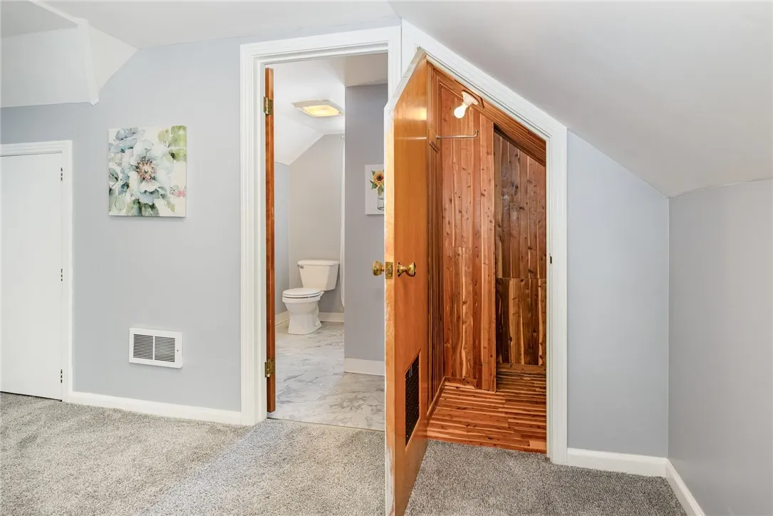Cedar closet