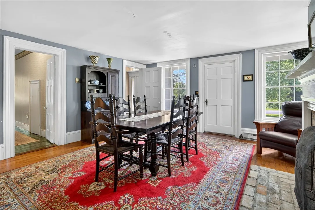Elegant and spacious formal dining room