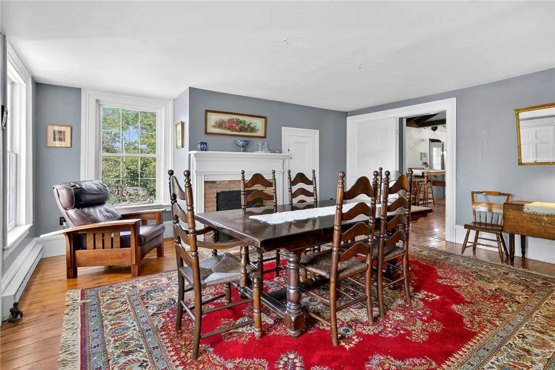 Hardwood floors throughout