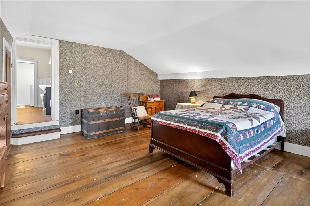 Original floors add character and charm