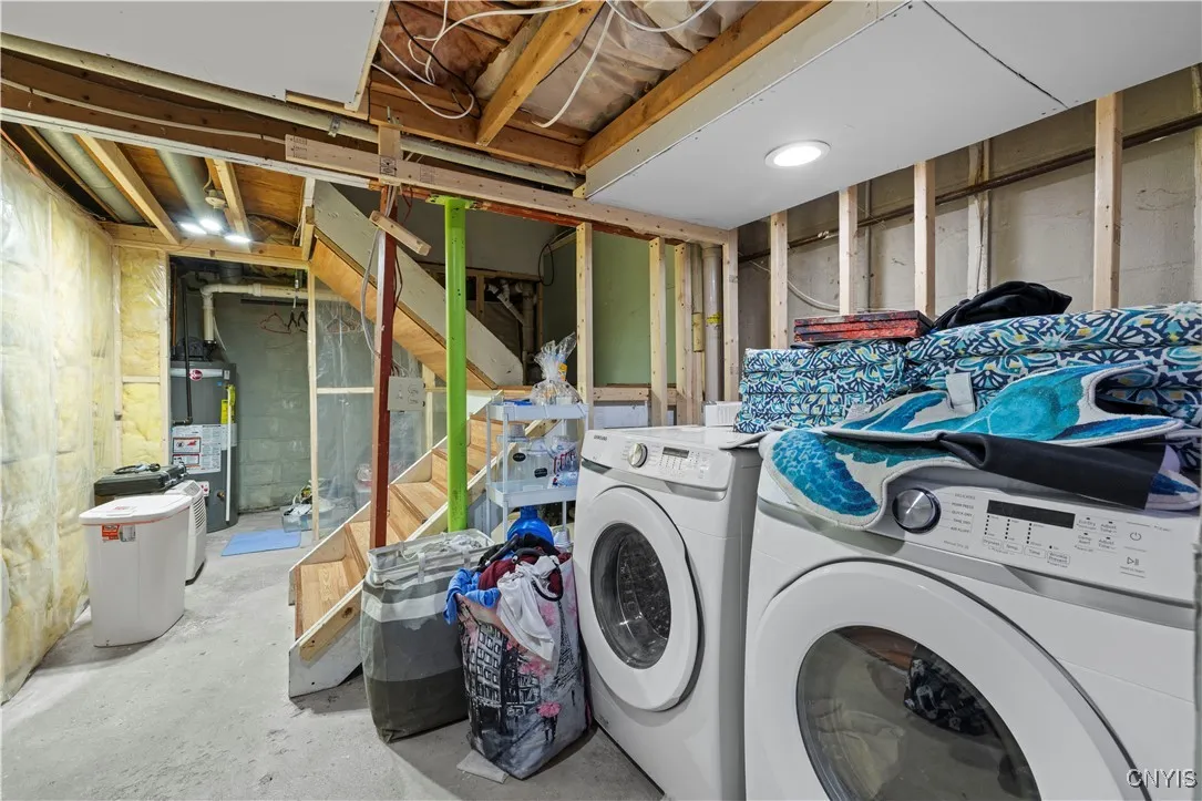 Washer and dryer stay!