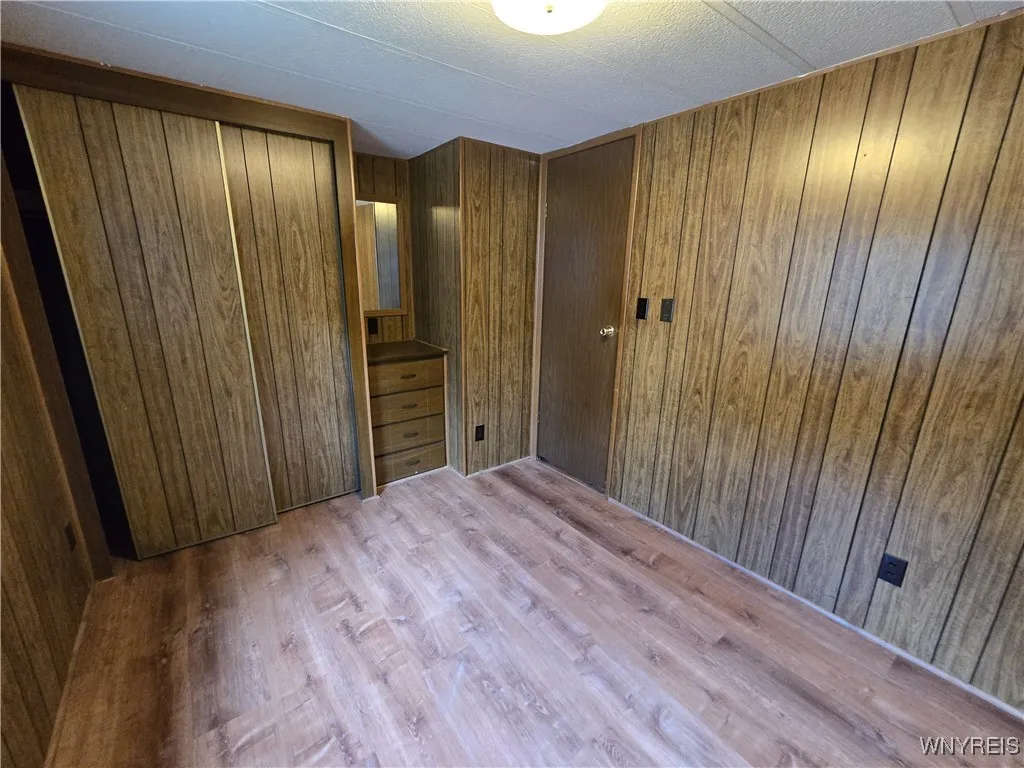 bedroom 2  with built in dresser 9 x 8