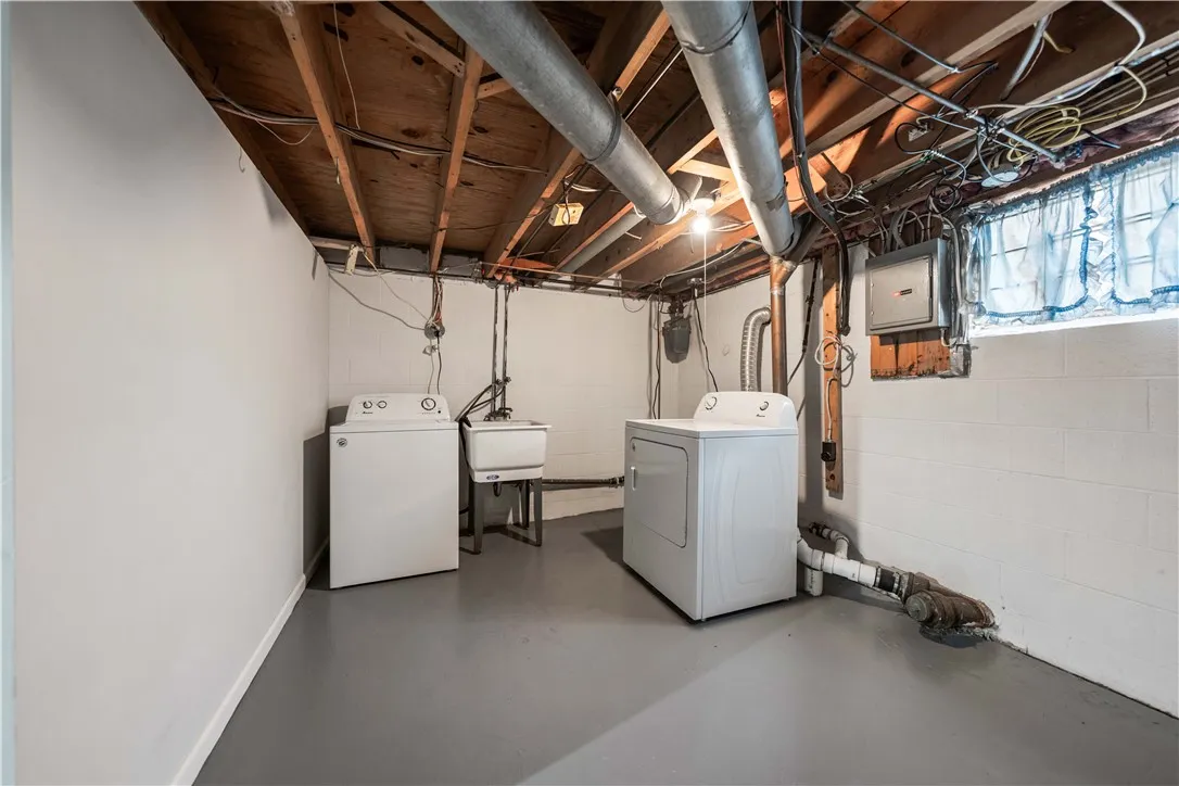 Laundry Area with appliances