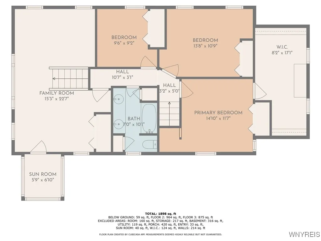 main home 2nd floor floorplan