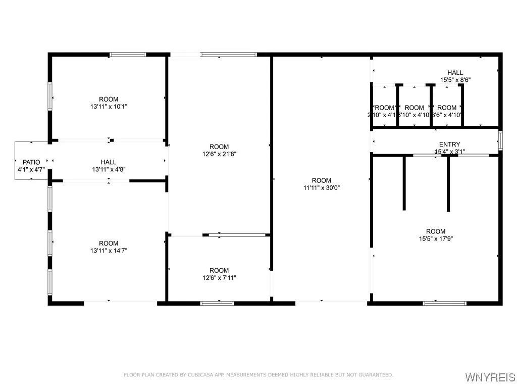 floor plan of barn