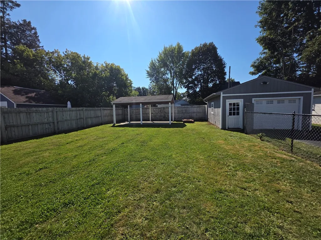 Backyard with Pavilion