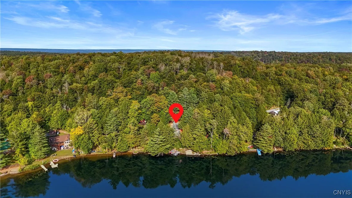 Pinned Location from the lake