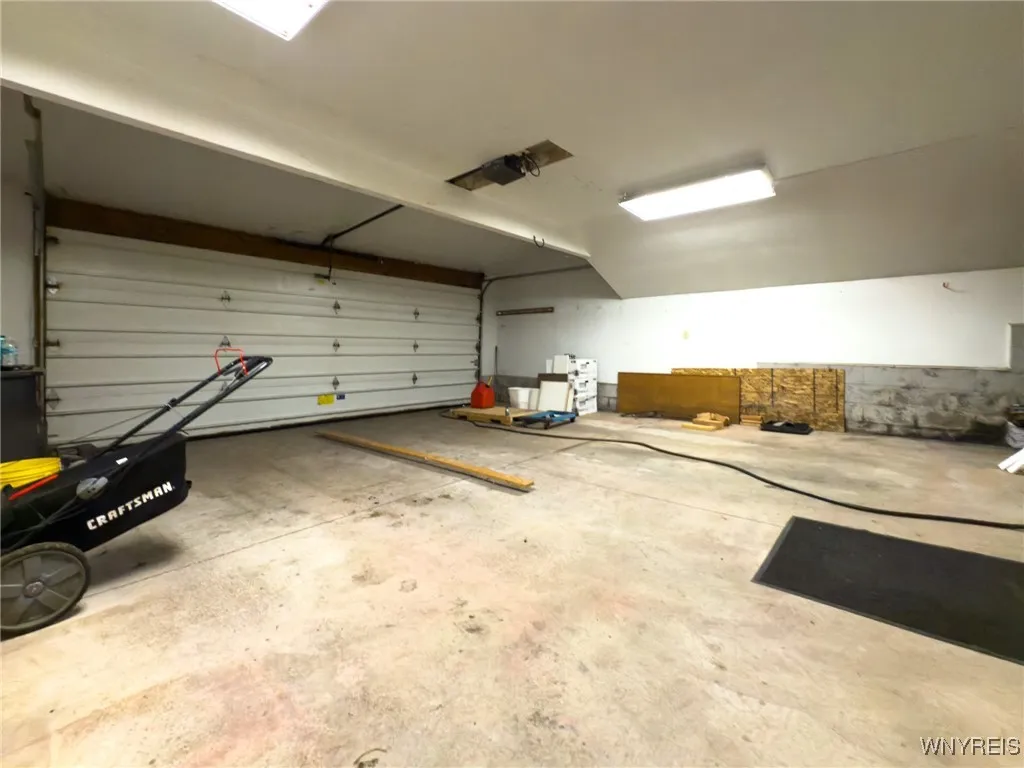 Garage - connects to basement