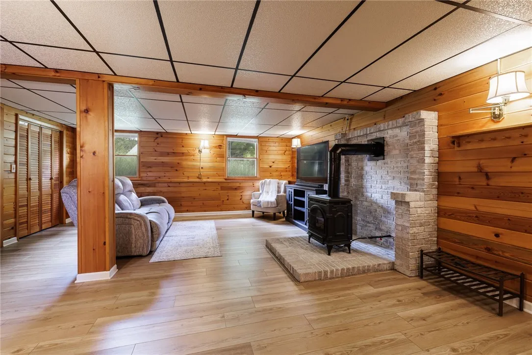 Lower level living room