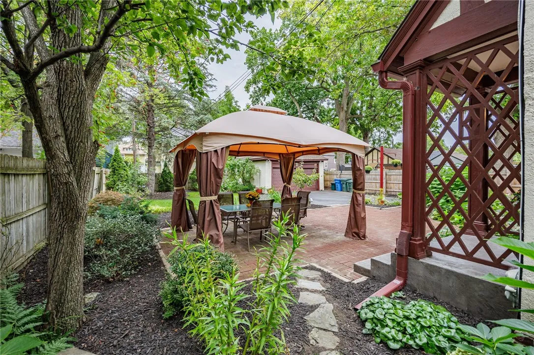 View from the side yard.