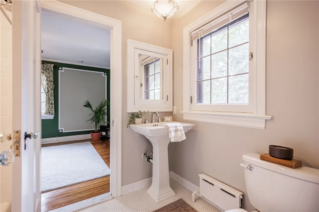 Updated Jack and Jill full bath on 2nd floor