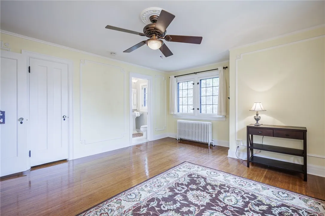 Bedroom 3 on second floor with access to Jack and Jill bath
