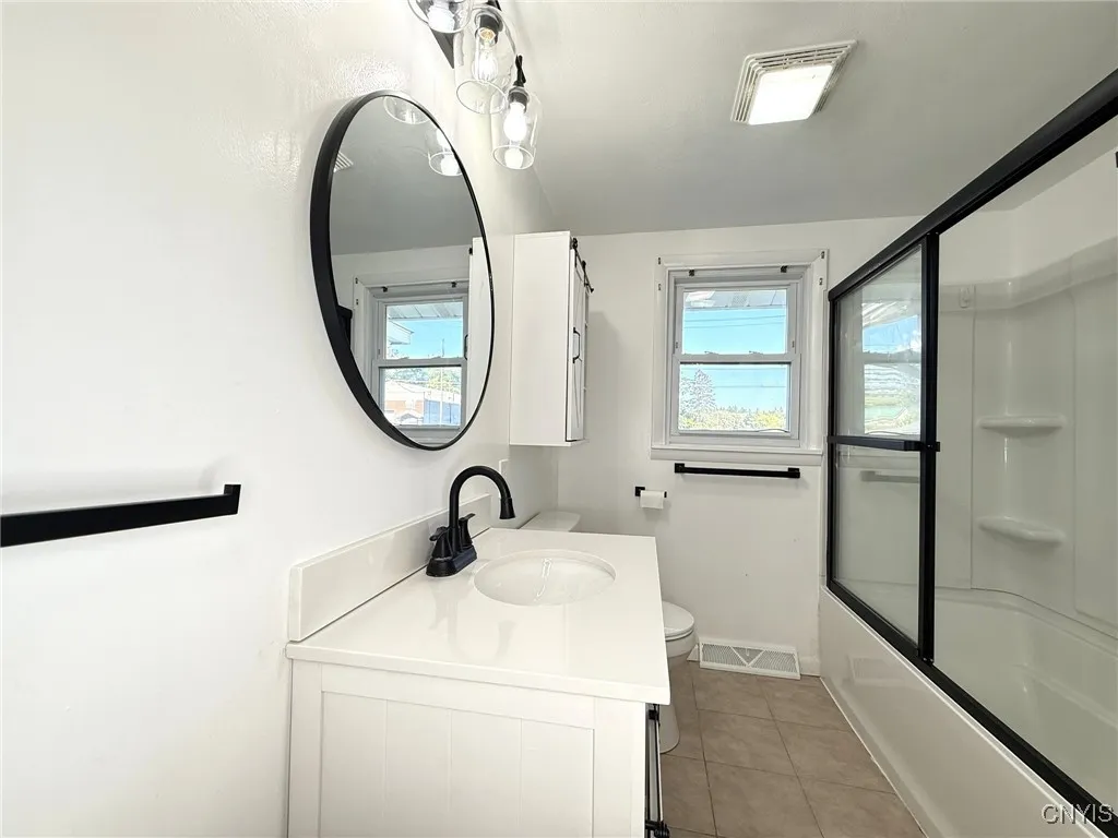 Updated bathroom