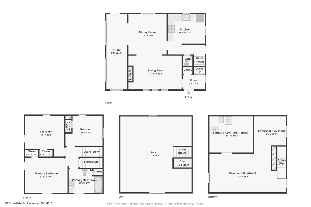 50 Brookfield Road, Rochester, New York 14610, Rochester, New York 14610, 3 Bedrooms Bedrooms, 7 Rooms Rooms,1 BathroomBathrooms,Residential,For Sale,50 Brookfield Road, Rochester, New York 14610,0,R1634865