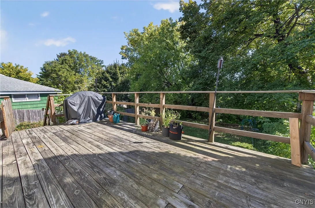 Back deck