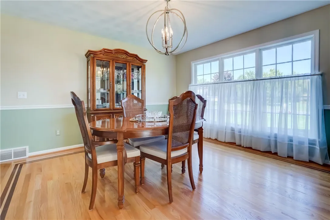 Formal dining room.