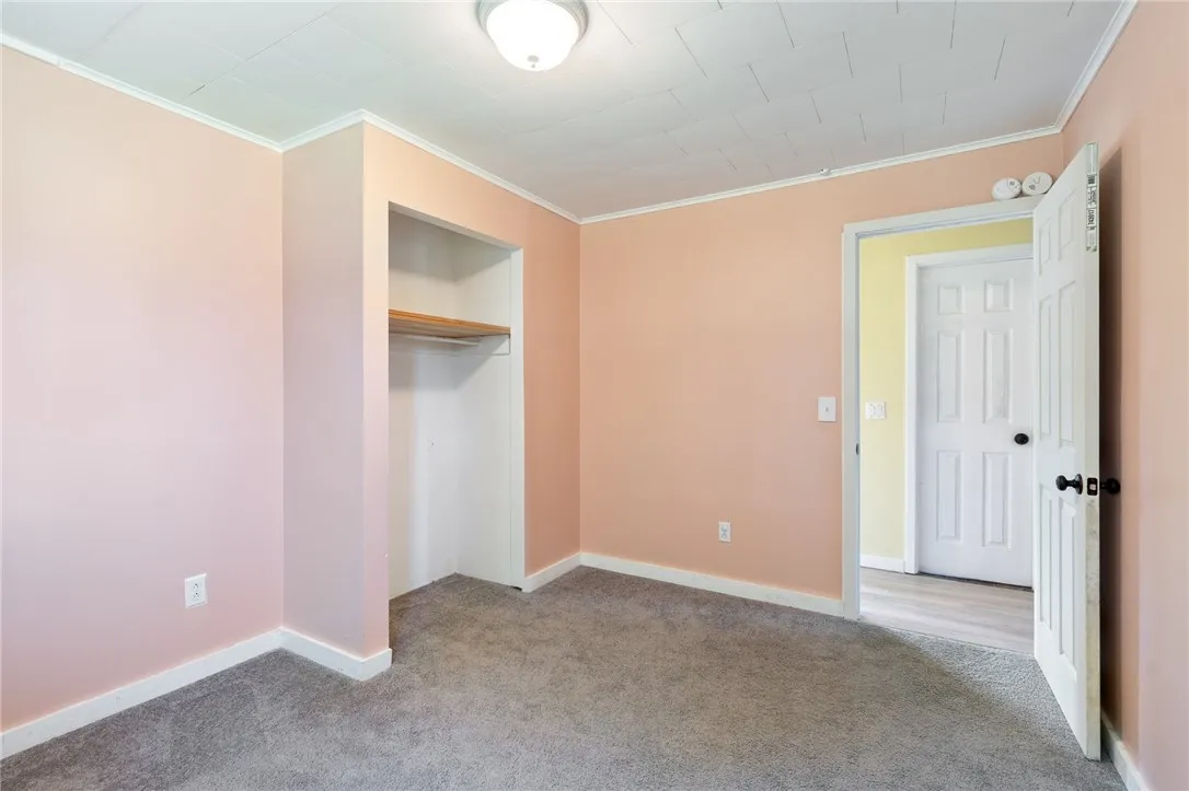 One of the THREE BEDROOMS in this home - there’s also a FULL-DRY basement so you can add a recreation room if you’d like!