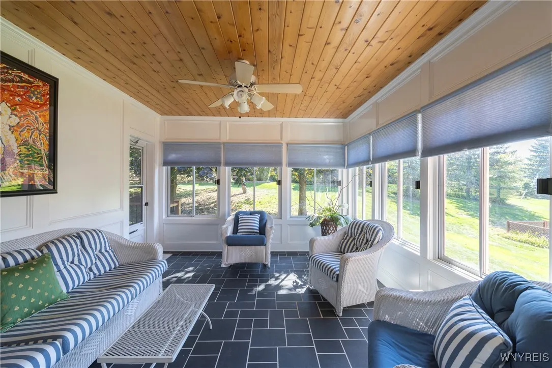Sunroom off of primary suite
