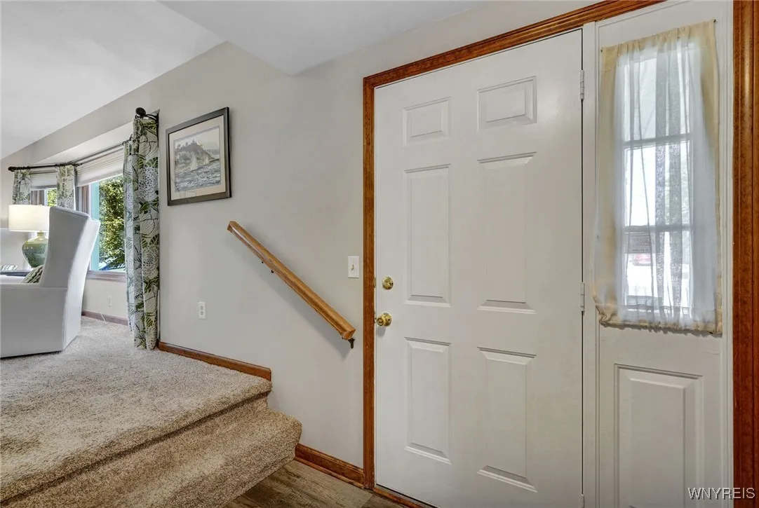 Step in through the front door