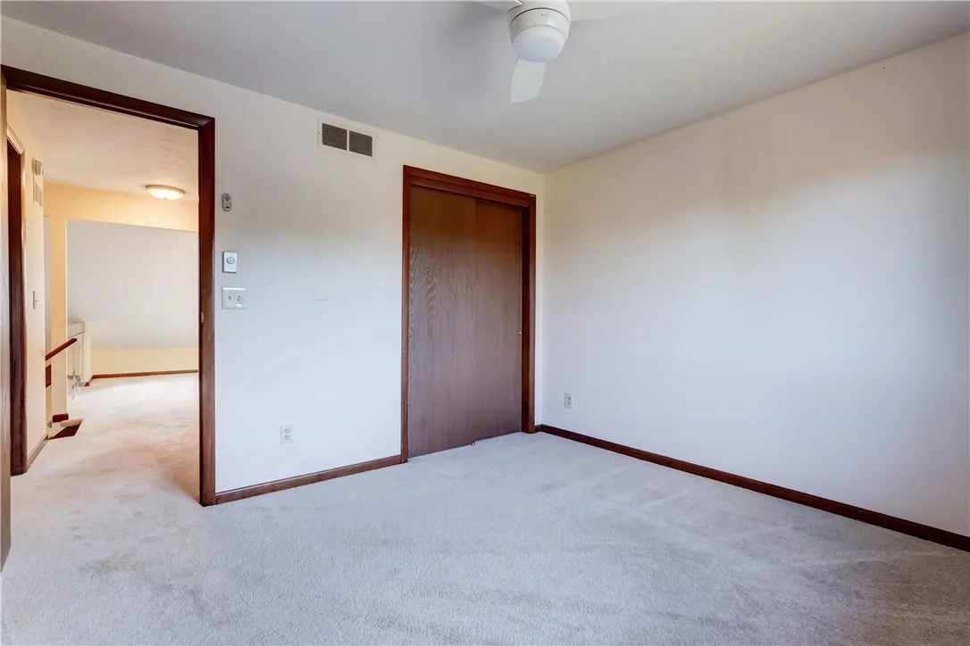 2nd bedroom with closet to the right