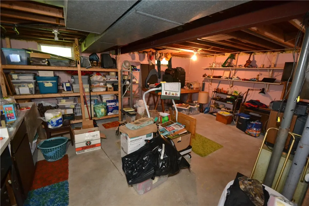 Basement storage