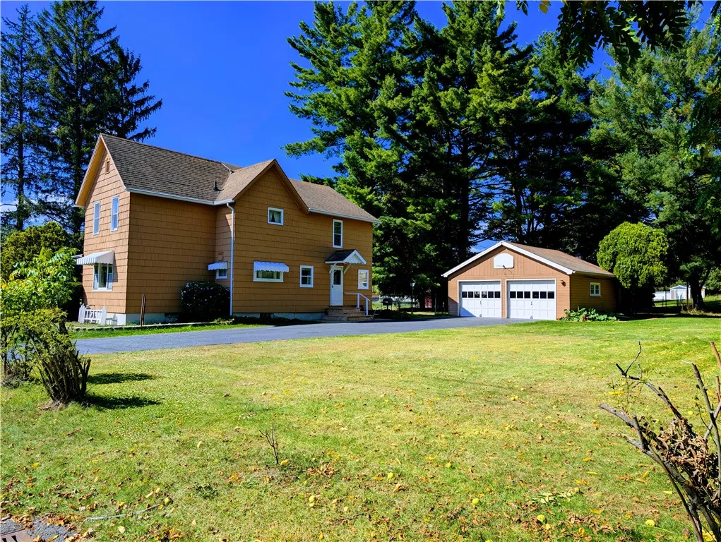 Two car garage