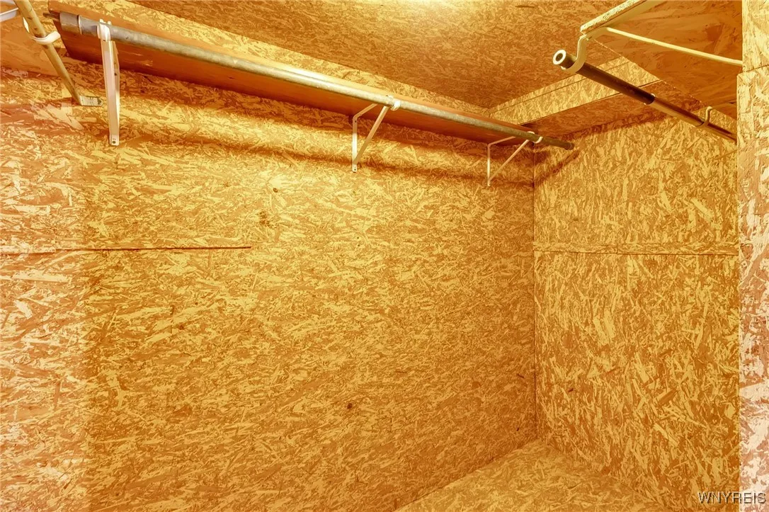 cedar closet in the basement