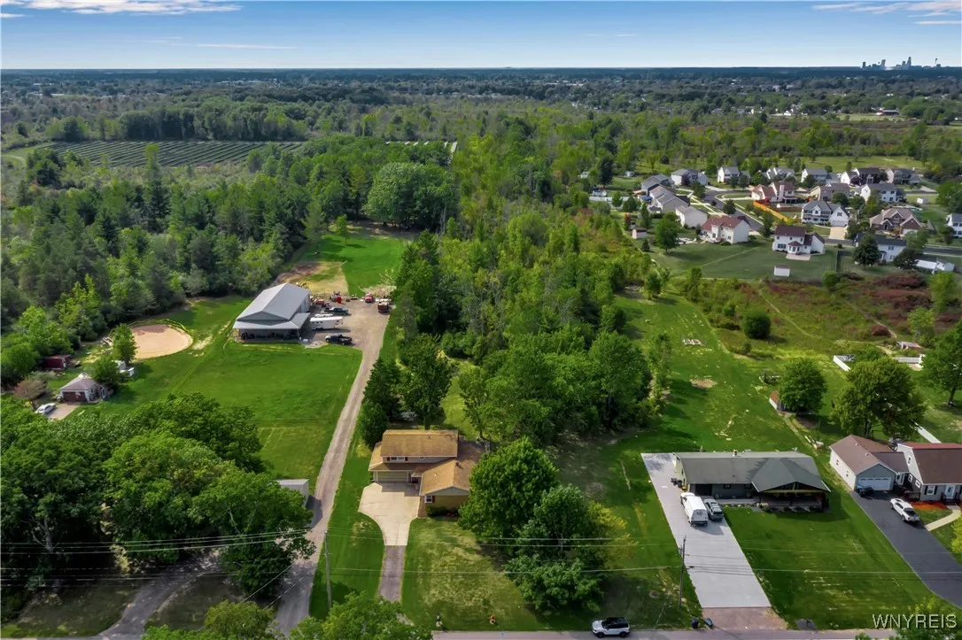 Located on 4.5 acres