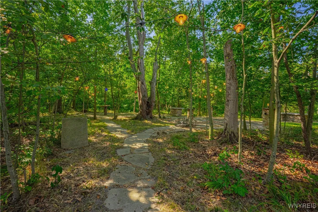 Trails on property