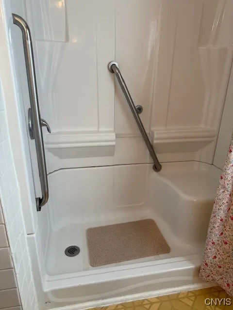 walk in shower