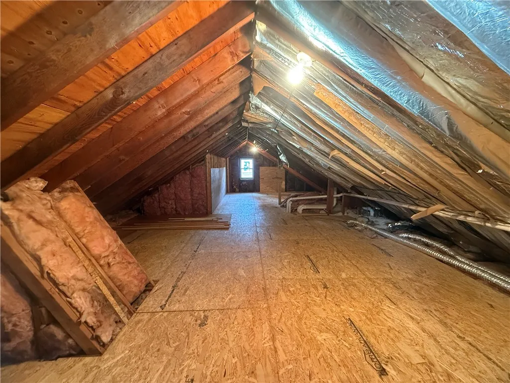 house attic space