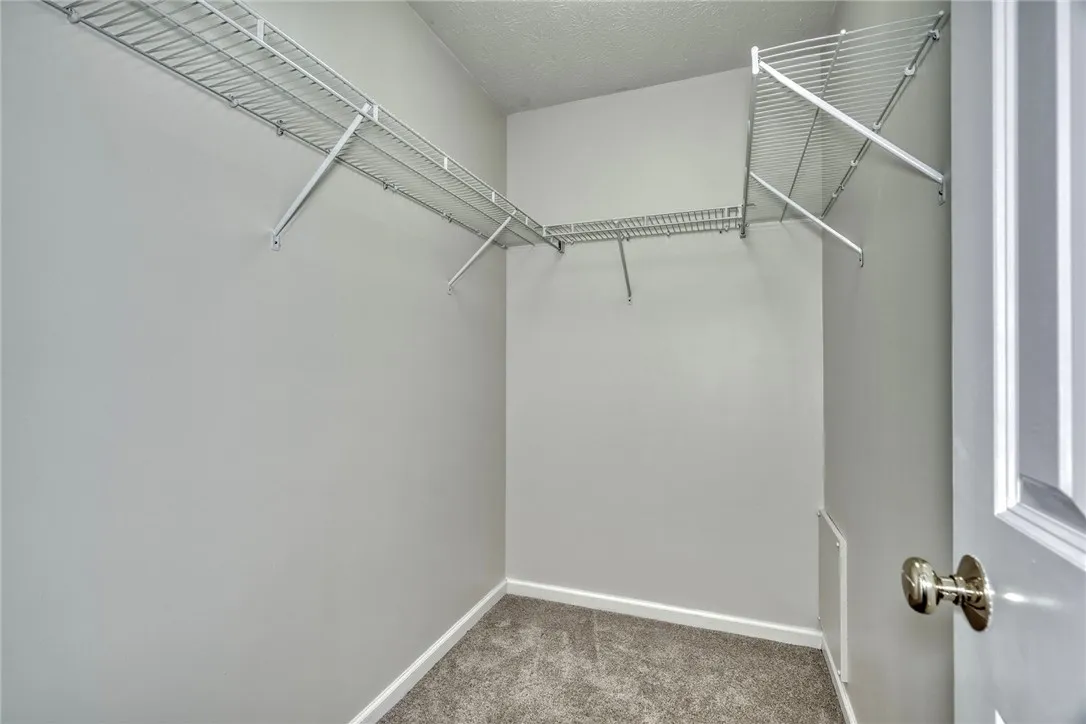 Primary walk in closet
