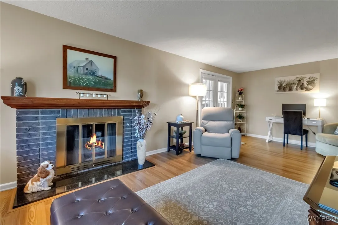 Gas fireplace