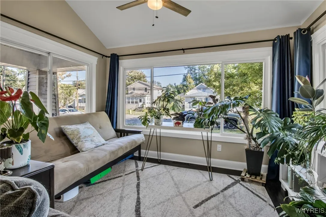 beautiful bright sunroom