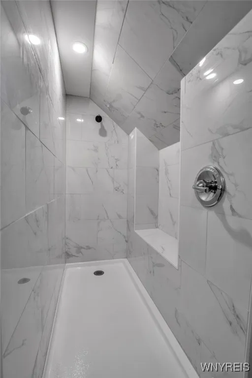 Walk in shower upstairs