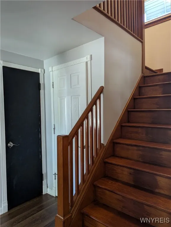 hall closet, half bathroom