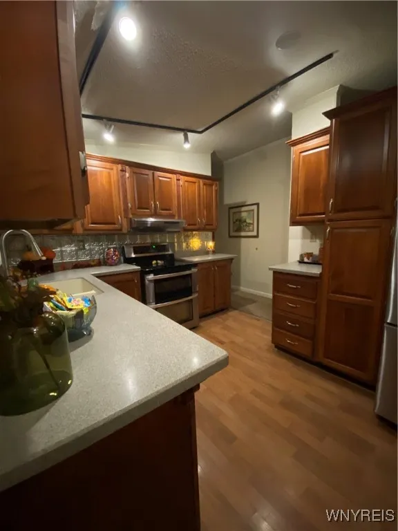 View of Kitchen from door leading into the Sunroom
