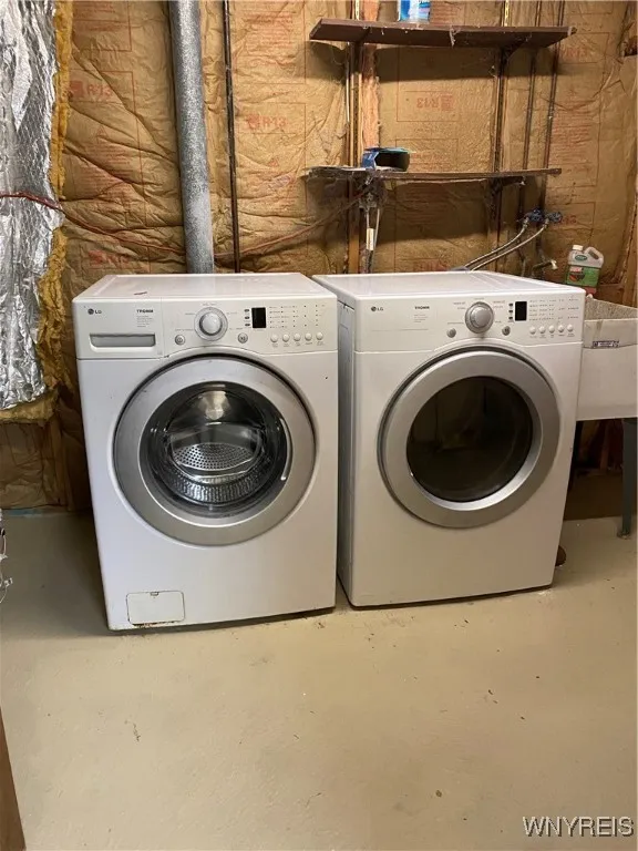Washer and Dryer included