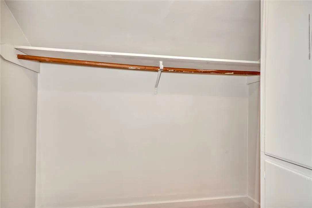 Bedroom, top right of stairs - large closet with built in cabinet