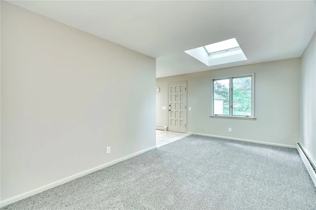 Need a first floor bedroom? This large family room offers so much potential for that very thing! See PDF and last "picture" of sketch . . .
