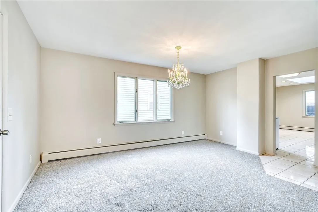 Dining room - peek of kitchen on the right . . .