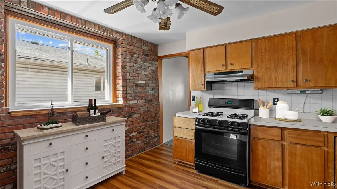 Digitally Staged Kitchen